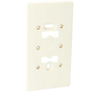 Montageplaat vlak TMS creme VVE=50