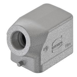 Behuizing Han B Hood Side Entry LC 2pegs M20
