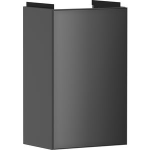 Onderkast Slate Matt Grey / front metallic slate grey 340x245mm tbv fontein scharnieren links Xevolos E 54168770