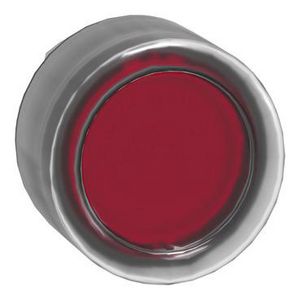 Kop voor verlichte drukknop Ø22mm met kapje Rood