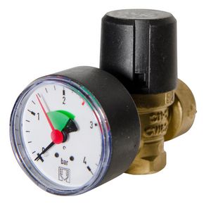 Veiligheidsventiel 1/2" - 3bar vermogen: 120kW MM