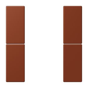 Tastafdekking F50 2-voudig compleet LC4320D KNX