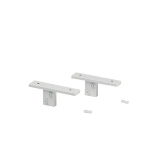 PROMO Set a 2st. vensterbanksteunen wit tbv standconsole (40000090)