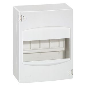 Wandbehuizing + verdelerstrook 6 modulen Ekinoxe
