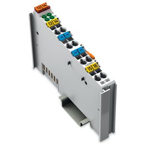 4-kanaals digitale uitgang DC 24V 0,5A lichtgrijs
