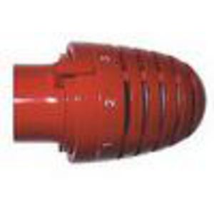 Thermostatisch regelelem. D DE LUXE rood (3000) click met 0