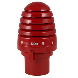 Thermostatisch regelelem. D DE LUXE rood (3003) click met 0