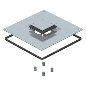 Montagedeksel 250-3 voor Telitank 282x282x4