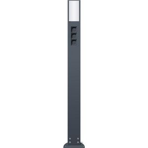 E-zuil lichtel. + 3x lege unit 1600mm Gira energiezuil antr