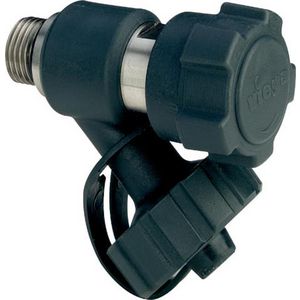 Aftapventiel 1/4" Easytop RVS/blank VVE=5