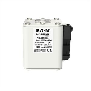 Zekeringelement FUSE 500A 1000VDC 2BKN/75 AR CU