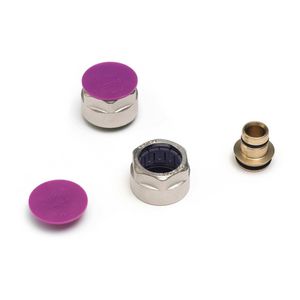 Knelkoppeling 16x2mm schuif FASTLOC x 3/4"euroconus