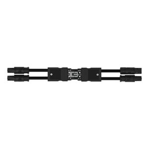 Geconfectioneerde Y-kabel Eca Cod. A zwart 774-5001/101-000