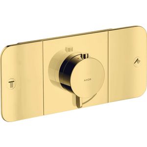 Thermostaatmodule 2 douchefuncties AXOR One Polished Gold-Optic
