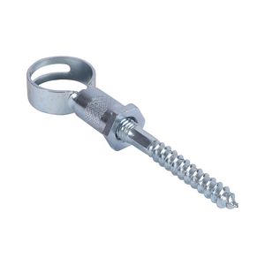HBC strop Ø22mm (houtdraadpen, aandraaimoer en stalen buisklem)