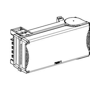 Aftakkast Leeg 100A 3L+N+PE Canalis KS