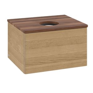 Wastafelonderkast Antao 600x360x500mm Honey Oak K29012HN