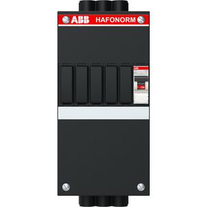 Installatiekast met installatieautomaat 1-polig + Nul B16A