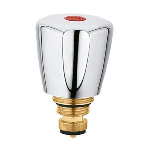 Bovendeel trad. 3/8" terra w. ks chroom