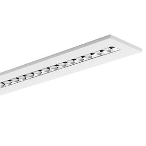 LED-Ingelegd armatuur 4000K 26W statisch Spiegelraster
