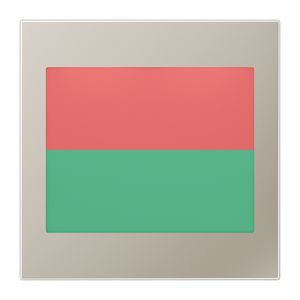 LED lichtsignaal LS-edelstaal rood/groen