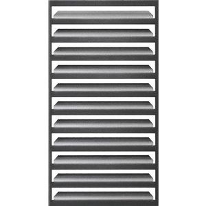 Lamel Gira energiezuil antraciet