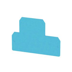 Afsluit- eindplaat blauw h:85mm b:1.5mm V-0 Wemid VVE=20