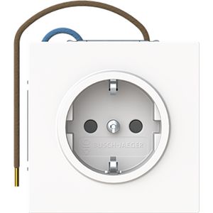Wandcontactdoos ra Centraalplaat steplight inb art-matwit (20 EUCBLI-44M)