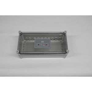 Besturingskast met deksel en displaysticker