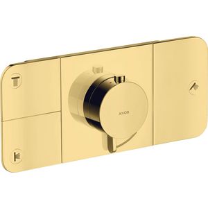 Thermostaat module 3 functies AXOR One Polished Gold-Optic