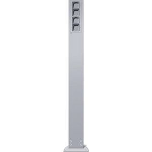 E-zuil 4x lege unit 1400mm Gira energiezuil kl.alum.