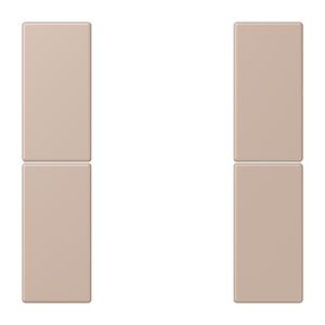 Tastafdekking F50 2-voudig compleet LC32131 KNX