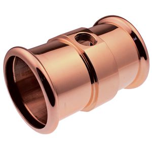 Koppeling recht Xpress CU 108mm multipoort 3/4"bi. 6131G