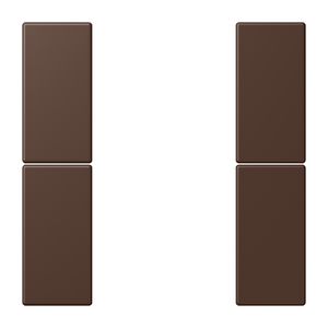 Tastafdekking F50 2-voudig compleet LC32130 KNX