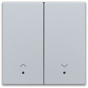 Afwerkingsset lens dubbele elektr. rolluiksch. sterlin