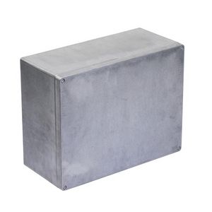 Schakelkast leeg aluminium 404x313x181mm onbehandeld
