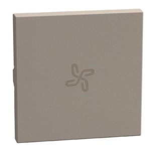 Light Now axiale toets met pictogram ventilatie 2 modules -
