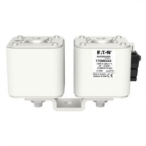 Zekering hoge snelheid 1250A AC 1250V 125kA 2xsize 3 aR IE