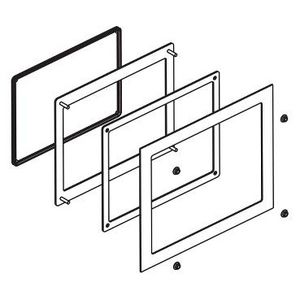 Panel cutout adapter Harmony P6/FP6 montage 15" display IPC