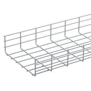 Lengte a 2,5m. Draadgoot 320/110 rvs 304L