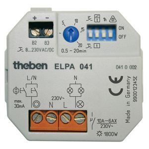 Trappenhuisautomaat ELPA 041 elektronisch inbouw met 12 functies