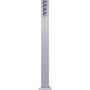 E-zuil 4x lege unit 1600mm Gira energiezuil kl.alum.