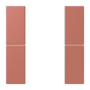 Tastafdekking F50 2-voudig compleet LC32121 KNX