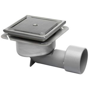 RVS316 Blucher vloerp 197x197mm 75/100/110mm 75mm rst 5000kg