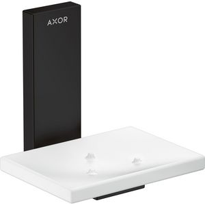 AXOR Universal Rectangular zeepschaal mat zwart