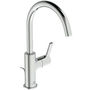 Joy wastafelmengkraan 5l/min. met hoge uitloop met waste chroom