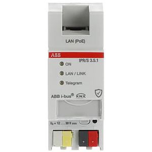 IP Router secure KNX Dinrail 5 tunnelingservers