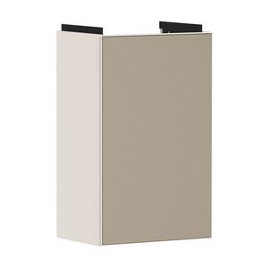 Onderkast Sand Matt Beige / front patterned bronze 340x245mm tbv fontein scharnieren links Xevolos E 54167390