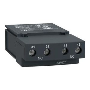 Hulpcontactblok LUF 2xVerbreekcontact TeSys U