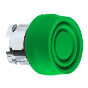 Drukknop Ø22mm met kapje Groen
